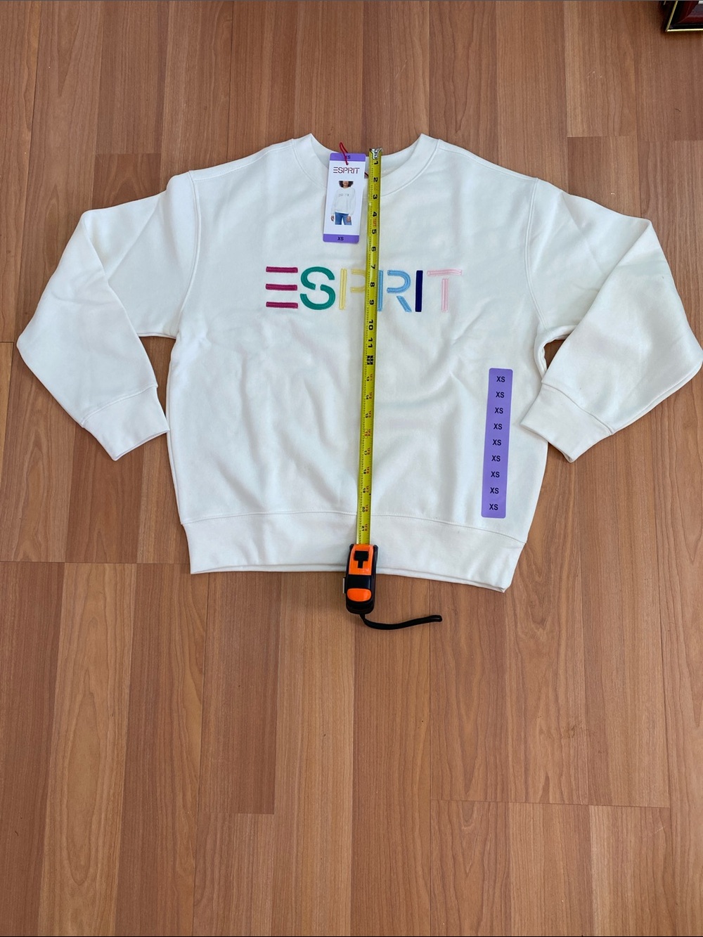 Womens white Esprit sweatshirt